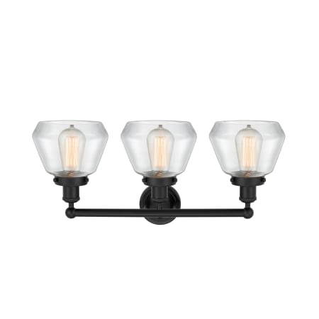 A large image of the Innovations Lighting 616-3W-10-25 Fulton Vanity Alternate Image