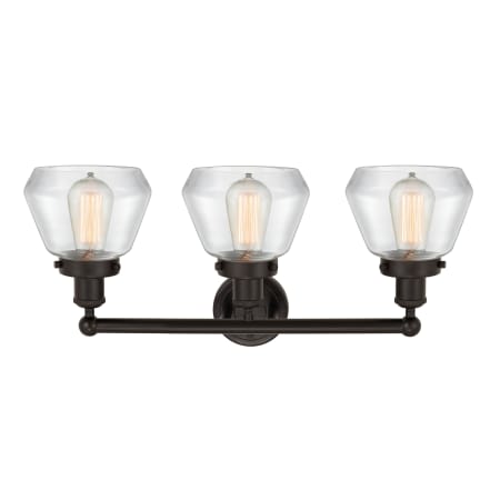 A large image of the Innovations Lighting 616-3W-10-25 Fulton Vanity Alternate Image