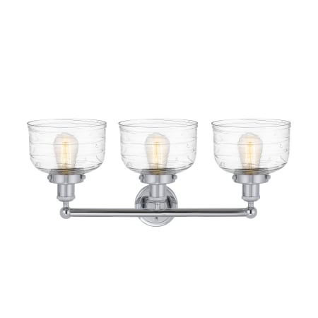 A large image of the Innovations Lighting 616-3W-10-25-L Bell Vanity Alternate Image