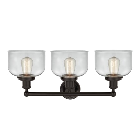 A large image of the Innovations Lighting 616-3W-10-25-L Bell Vanity Alternate Image