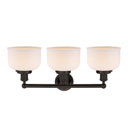 A large image of the Innovations Lighting 616-3W-10-25-L Bell Vanity Alternate Image