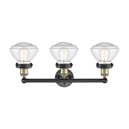 A large image of the Innovations Lighting 616-3W-10-25 Olean Vanity Alternate Image