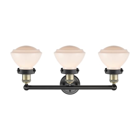 A large image of the Innovations Lighting 616-3W-10-25 Olean Vanity Alternate Image