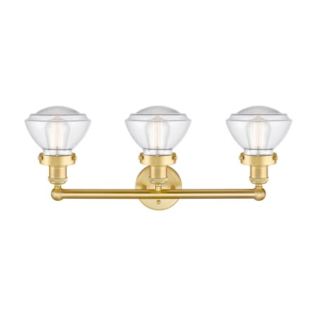 A large image of the Innovations Lighting 616-3W-10-25 Olean Vanity Alternate Image