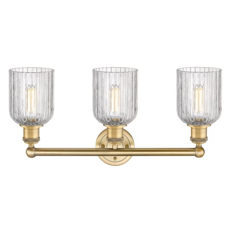 A large image of the Innovations Lighting 616-3W 11 23 Bridal Veil Vanity Alternate Image