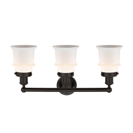 A large image of the Innovations Lighting 616-3W-11-23 Canton Vanity Alternate Image