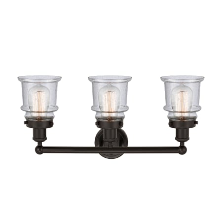 A large image of the Innovations Lighting 616-3W-11-23 Canton Vanity Alternate Image