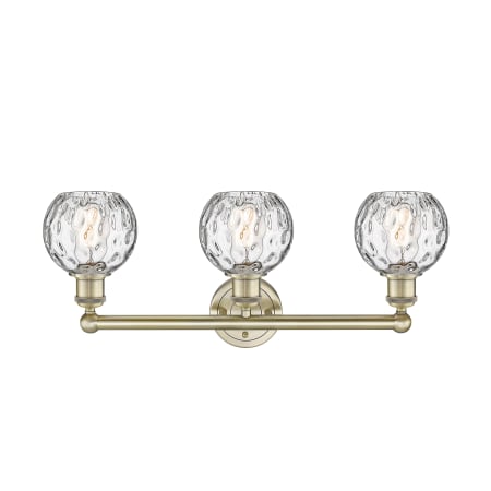 A large image of the Innovations Lighting 616-3W-11-24 Athens Vanity Alternate Image