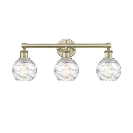 A large image of the Innovations Lighting 616-3W-11-24 Athens Vanity Alternate Image