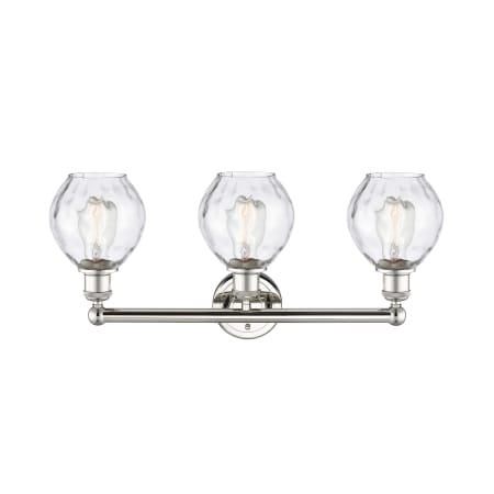 A large image of the Innovations Lighting 616-3W-11-24 Waverly Vanity Alternate Image