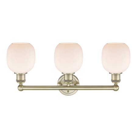 A large image of the Innovations Lighting 616-3W-12-24 Belfast Vanity Alternate Image