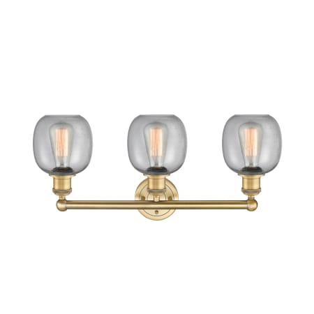 A large image of the Innovations Lighting 616-3W-12-24 Belfast Vanity Alternate Image