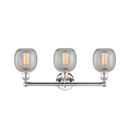 A large image of the Innovations Lighting 616-3W-12-24 Belfast Vanity Alternate Image