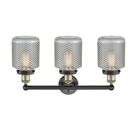 A large image of the Innovations Lighting 616-3W-12-24 Stanton Vanity Alternate Image