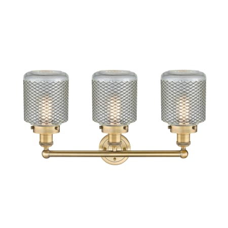 A large image of the Innovations Lighting 616-3W-12-24 Stanton Vanity Alternate Image