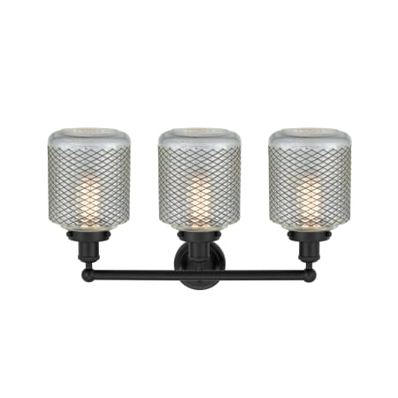 A large image of the Innovations Lighting 616-3W-12-24 Stanton Vanity Alternate Image