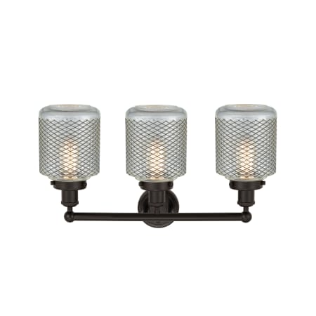 A large image of the Innovations Lighting 616-3W-12-24 Stanton Vanity Alternate Image