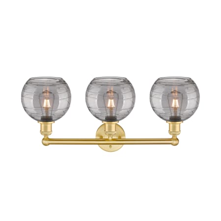 A large image of the Innovations Lighting 616-3W 12 26 Athens Deco Swirl Vanity Alternate Image