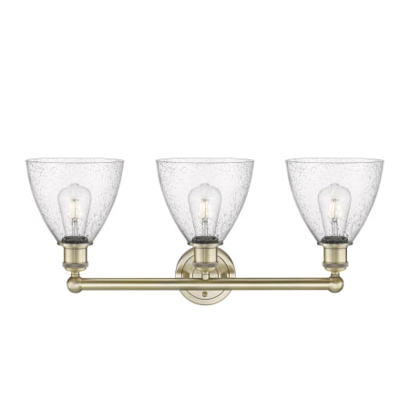 A large image of the Innovations Lighting 616-3W-12-26 Bristol Glass Vanity Alternate Image