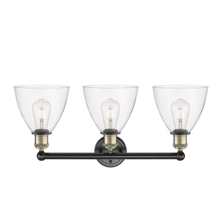 A large image of the Innovations Lighting 616-3W-12-26 Bristol Glass Vanity Alternate Image