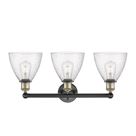 A large image of the Innovations Lighting 616-3W-12-26 Bristol Glass Vanity Alternate Image