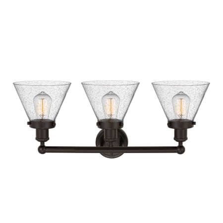 A large image of the Innovations Lighting 616-3W-12-26 Cone Vanity Alternate Image