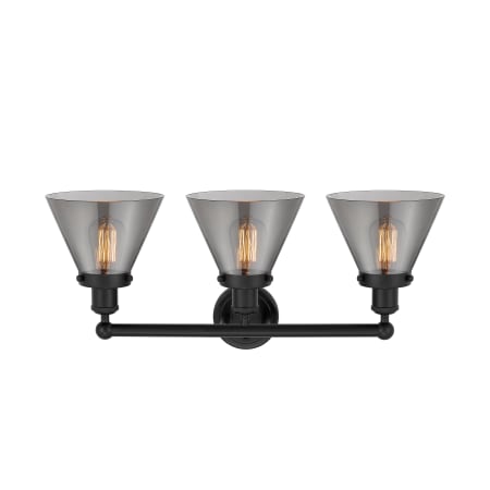 A large image of the Innovations Lighting 616-3W-12-26 Cone Vanity Alternate Image