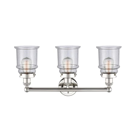 A large image of the Innovations Lighting 616-3W-13-24 Canton Vanity Alternate Image