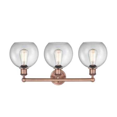 A large image of the Innovations Lighting 616-3W-13-26 Athens Vanity Alternate Image