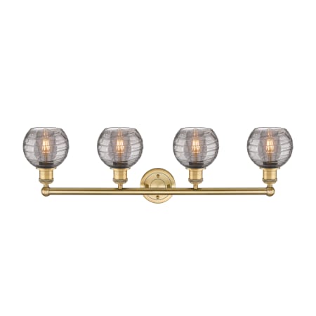 A large image of the Innovations Lighting 616-4W 10 33 Athens Deco Swirl Vanity Alternate Image