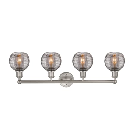 A large image of the Innovations Lighting 616-4W 10 33 Athens Deco Swirl Vanity Alternate Image