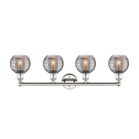 A large image of the Innovations Lighting 616-4W 10 33 Athens Deco Swirl Vanity Alternate Image