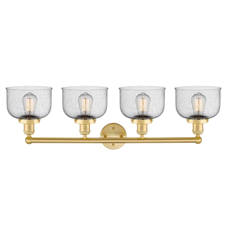 A large image of the Innovations Lighting 616-4W-10-34 Bell Vanity Alternate Image