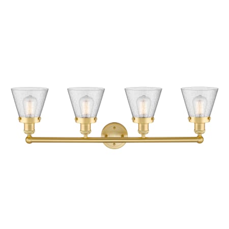 A large image of the Innovations Lighting 616-4W-10-34 Cone Vanity Alternate Image