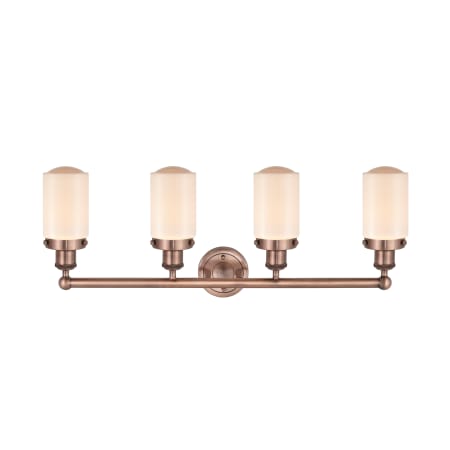 A large image of the Innovations Lighting 616-4W-10-34 Dover Vanity Alternate Image