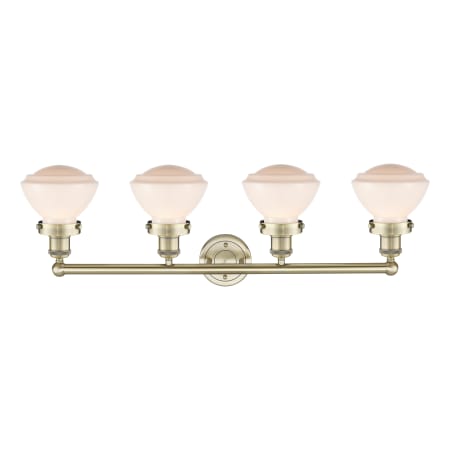 A large image of the Innovations Lighting 616-4W-10-34 Olean Vanity Alternate Image