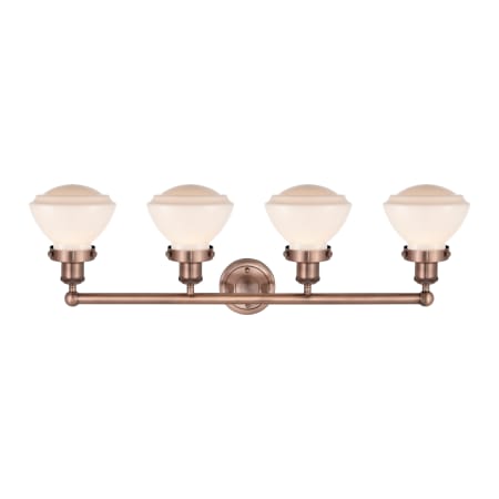 A large image of the Innovations Lighting 616-4W-10-34 Olean Vanity Alternate Image