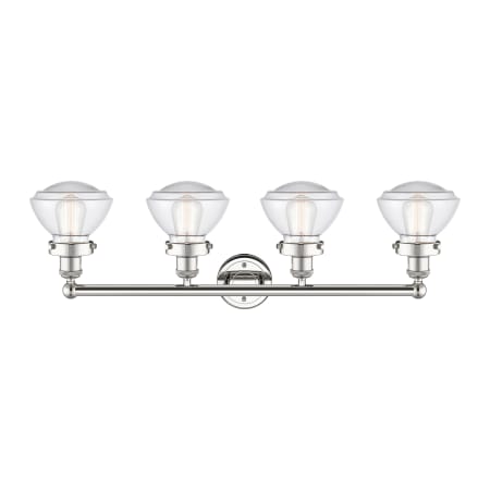 A large image of the Innovations Lighting 616-4W-10-34 Olean Vanity Alternate Image