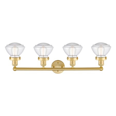 A large image of the Innovations Lighting 616-4W-10-34 Olean Vanity Alternate Image