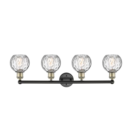 A large image of the Innovations Lighting 616-4W-11-33 Athens Vanity Alternate Image