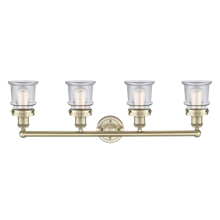 A large image of the Innovations Lighting 616-4W-11-33 Canton Vanity Alternate Image