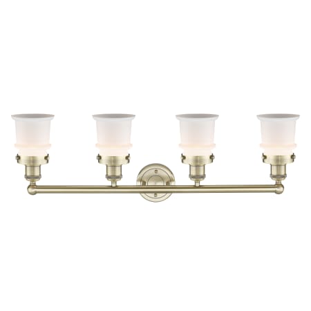 A large image of the Innovations Lighting 616-4W-11-33 Canton Vanity Alternate Image