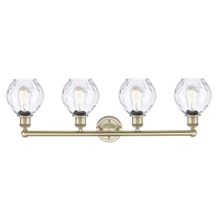 A large image of the Innovations Lighting 616-4W-11-33 Waverly Vanity Alternate Image