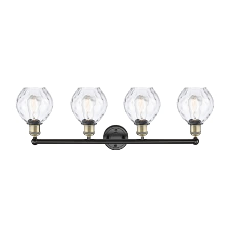 A large image of the Innovations Lighting 616-4W-11-33 Waverly Vanity Alternate Image