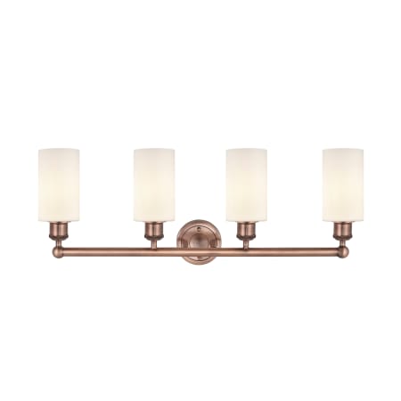 A large image of the Innovations Lighting 616-4W-12-31 Clymer Vanity Alternate Image