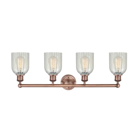 A large image of the Innovations Lighting 616-4W-12-32 Caledonia Vanity Alternate Image