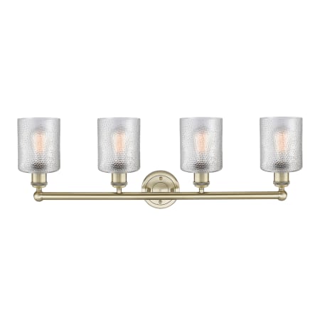 A large image of the Innovations Lighting 616-4W-12-32 Cobbleskill Vanity Alternate Image