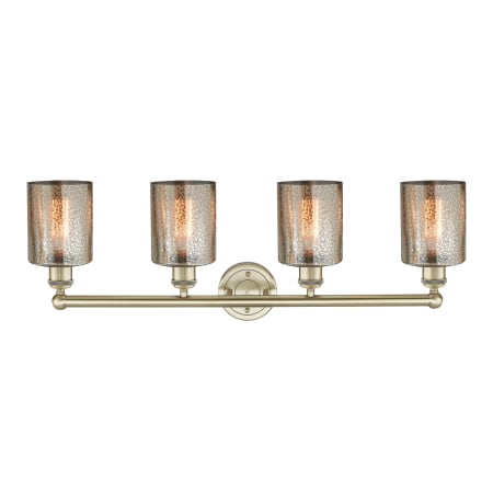 A large image of the Innovations Lighting 616-4W-12-32 Cobbleskill Vanity Alternate Image