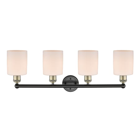 A large image of the Innovations Lighting 616-4W-12-32 Cobbleskill Vanity Alternate Image