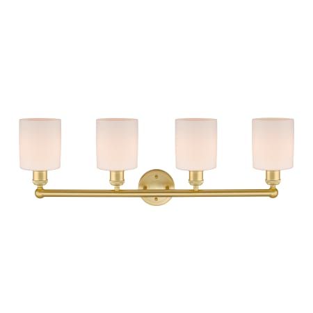 A large image of the Innovations Lighting 616-4W-12-32 Cobbleskill Vanity Alternate Image